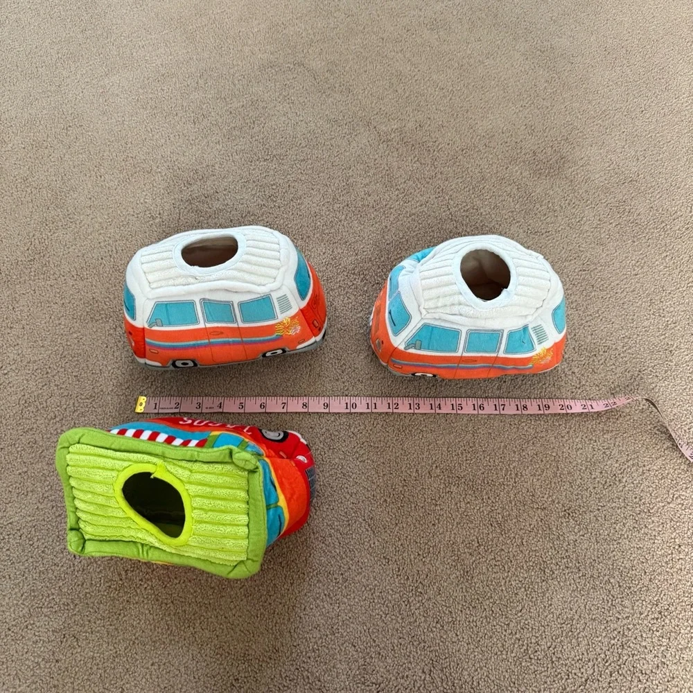 Outward Hound Taco Truck and Surf Van (2) Dog Toys Hide a Toy Puzzle